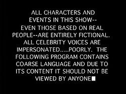 Начальные титры Южного Парка