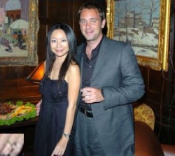 Трей Паркер с женой