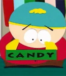 Продавец конфет